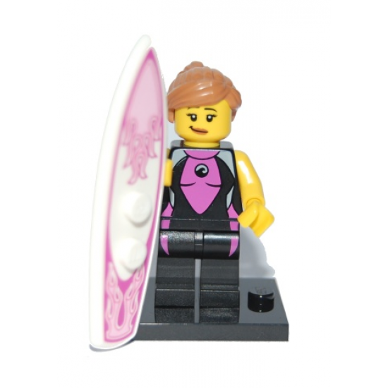 LEGO MINIFIGS SERIE 04 Surfer Girl 2011